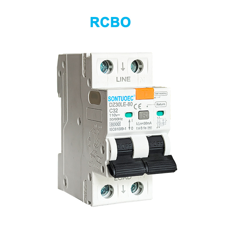 I-2p ukuvuza ukuvuza okwangoku kwesekethe 6ka iec61009.1standard I-RCBO