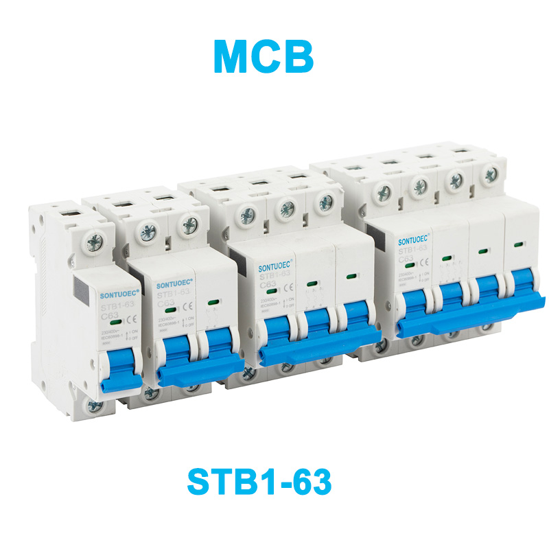 Ukhuphiswano lwe-C65 ULWAKHIWO STB1-63 Set Seker Sheet Breaker MCB